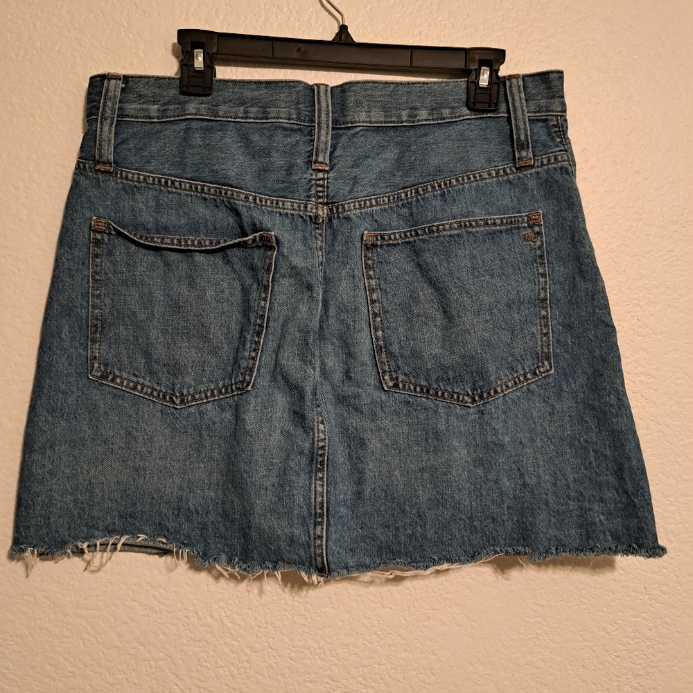 Madewell Jean Skirt - Picture 5 of 6